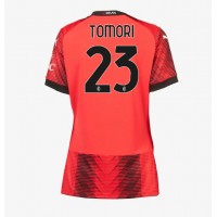 Camisa de time de futebol AC Milan Fikayo Tomori #23 Replicas 1º Equipamento Feminina 2023-24 Manga Curta